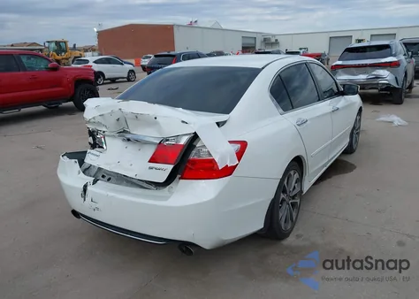2013 Honda Accord Sport из США, поврежденный, VIN 1HGCR2F54DA024272